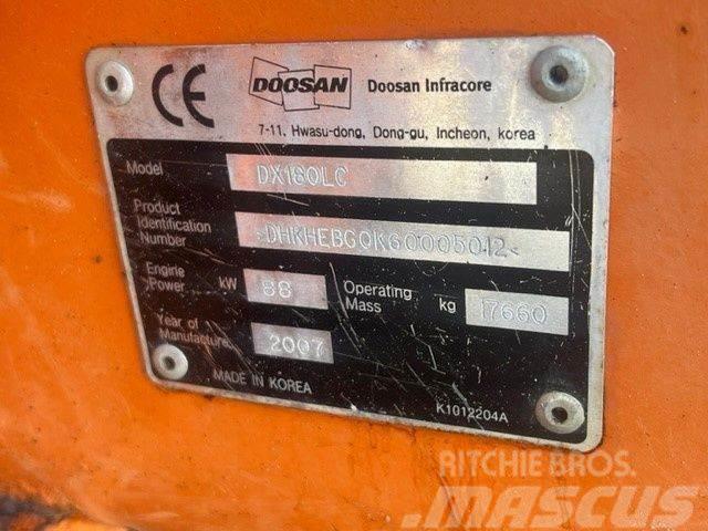 Doosan DX 180 LC Koparki gąsienicowe