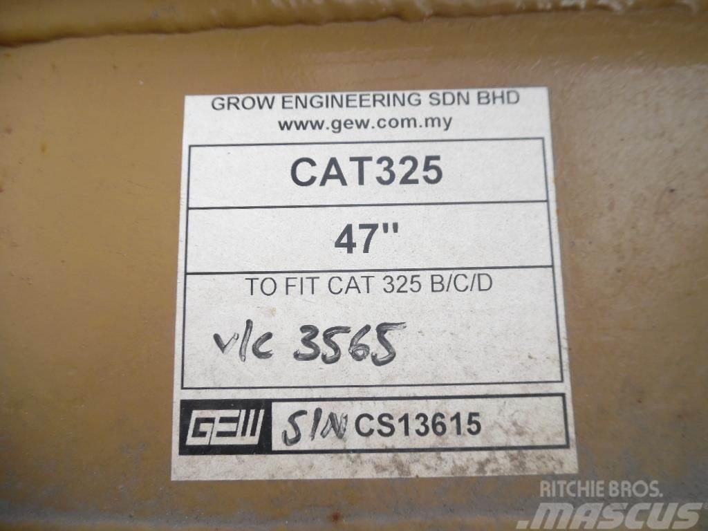 CAT 325B / 325C / 325D 47 inch HDbucket Łyżki do ładowarek