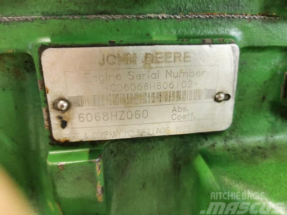 John Deere WTS {CD6068} engine Silniki