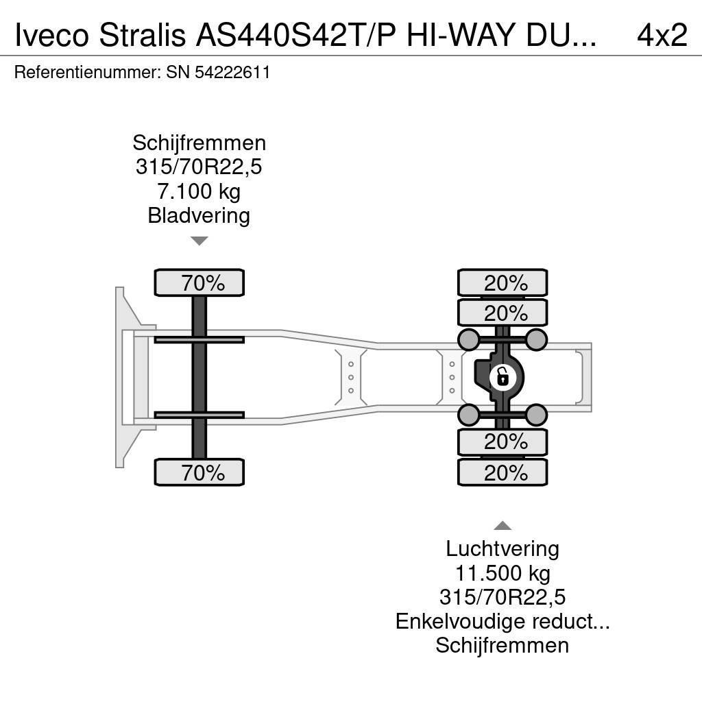 Iveco Stralis AS440S42T/P HI-WAY DUTCH TRUCK (APK/TUV -> Ciągniki siodłowe