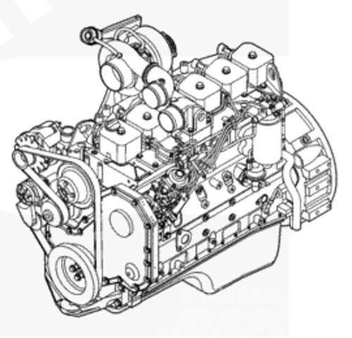 Cummins Machinery Motor 6bt 6BTA 6BTA5.9-C180 Diesel Engin Silniki