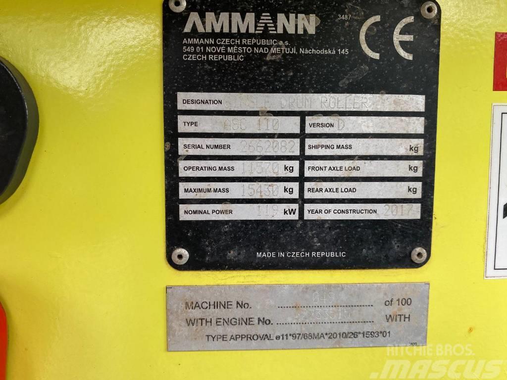 Ammann ISC 110 Walce jednobębnowe