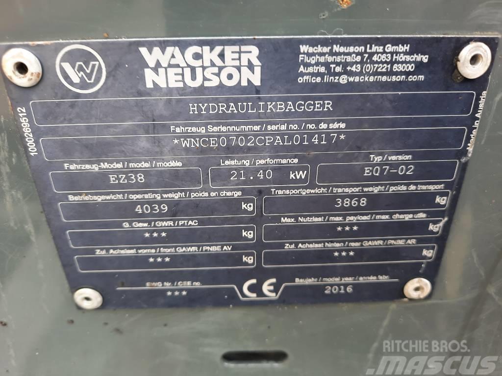 Wacker Neuson EZ 38 Minikoparki