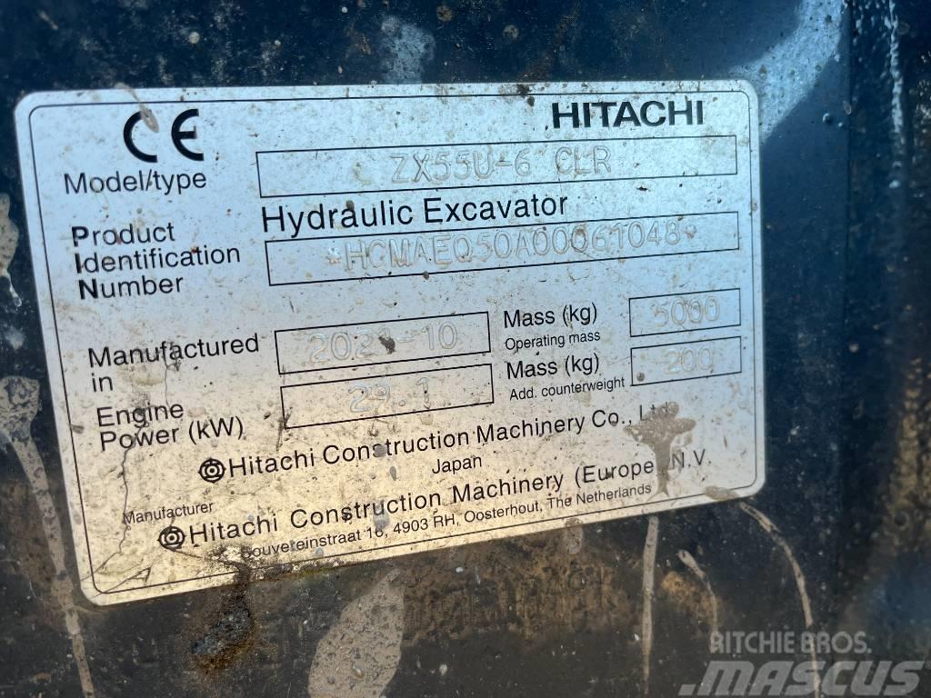 Hitachi ZX 55 Minikoparki