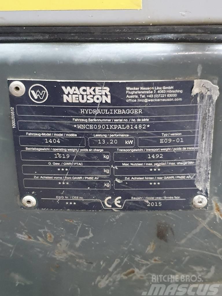 Wacker Neuson 1404 (E09-01) Minikoparki