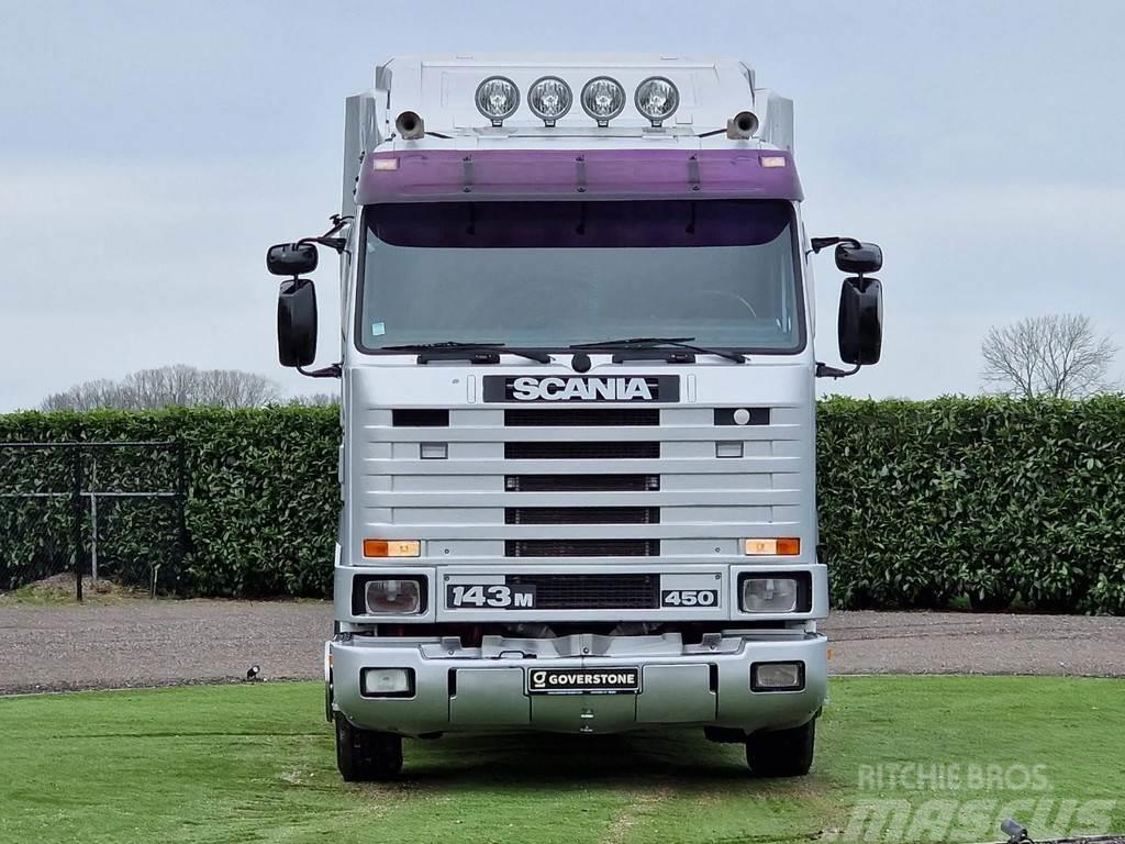 Scania R143-450 V8 4x2 - Oldtimer - Retarder - PTO/Hydrau Ciągniki siodłowe