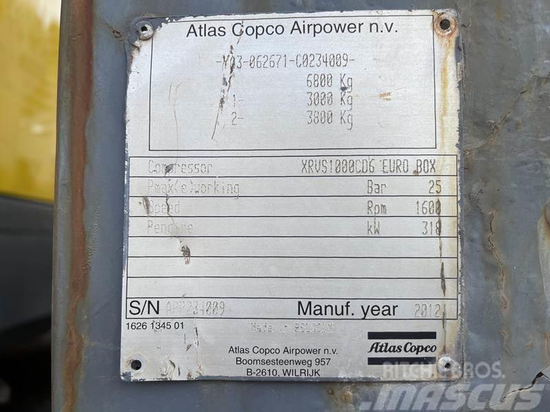 Atlas Copco XRVS 476 / 1000 CD - N Kompresory