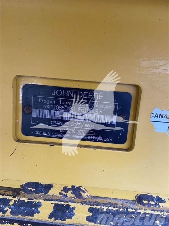 John Deere 850K Spycharki gąsienicowe