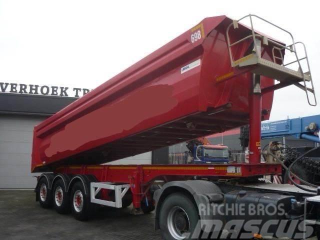 MOL 28m3 3 axle tipper trailer Alubox - Steelchassis ( Naczepy wywrotki / wanny
