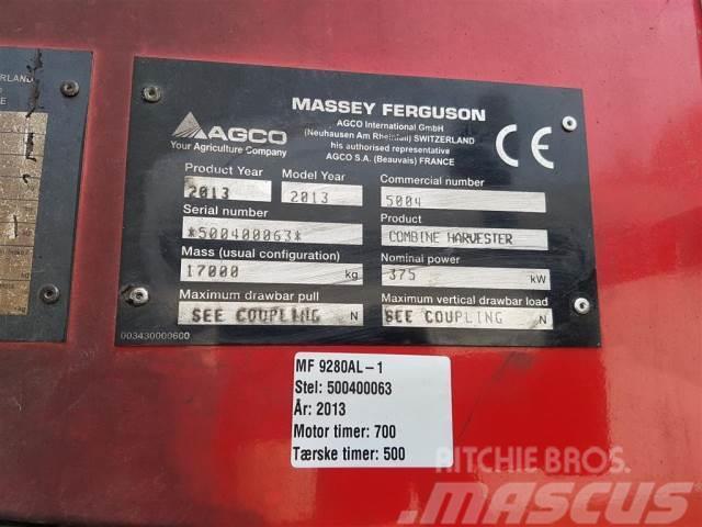 Massey Ferguson 9280 Kombajny zbożowe