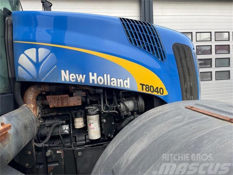 New Holland 8040 Affjedret foraksel Ciągniki rolnicze