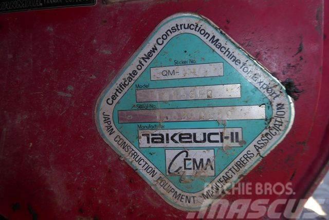Takeuchi TB153FR Koparki gąsienicowe