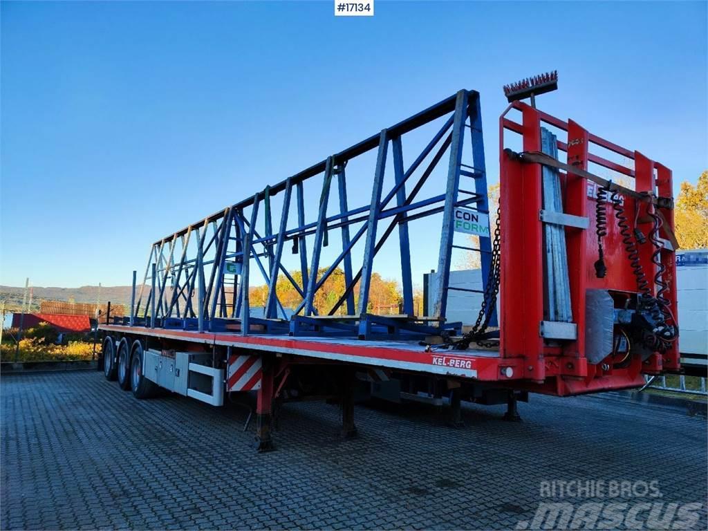Kel-Berg Rett Semi-trailer with extension and hydraulic ste Inne naczepy