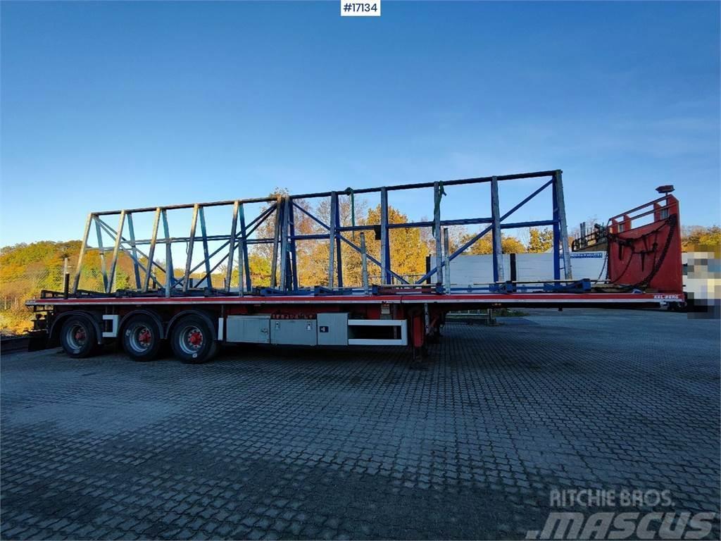 Kel-Berg Rett Semi-trailer with extension and hydraulic ste Inne naczepy
