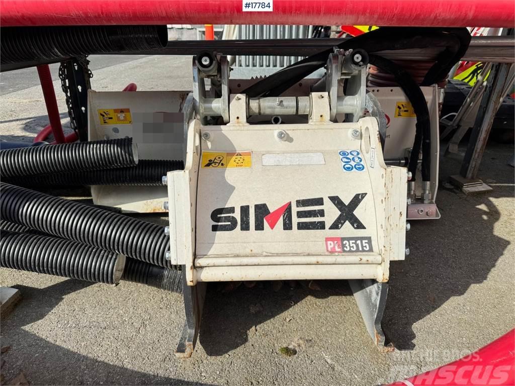 Simex PL3515 Asphalt cutter for wheel loader Inne akcesoria