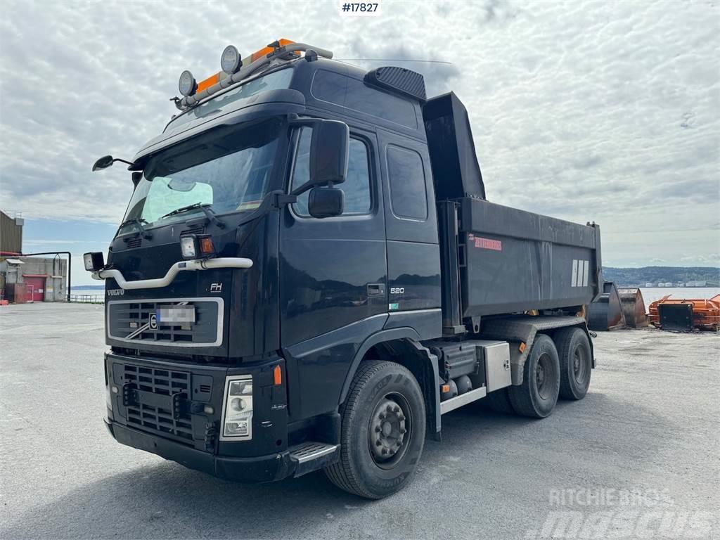 Volvo Fh 520 plow-rigged combi truck. Replaced gearbox a Wywrotki