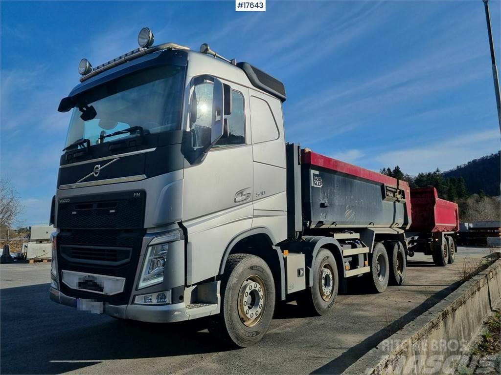 Volvo FH 540 8x4 with low mileage for sale with tipper. Wywrotki