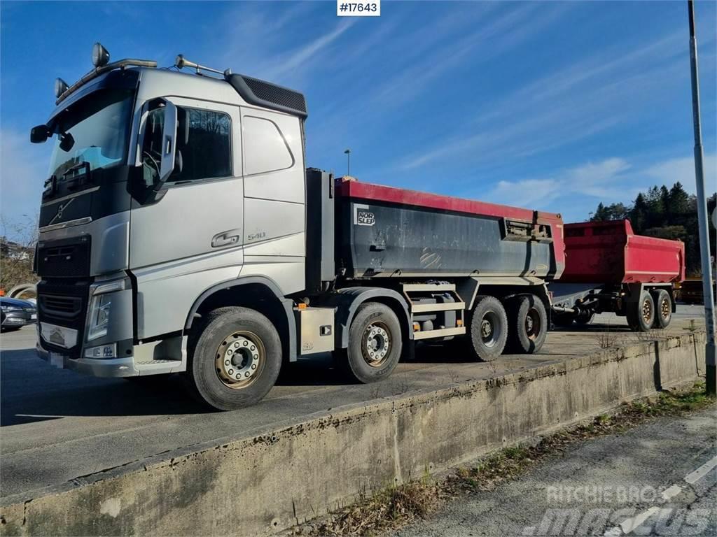 Volvo FH 540 8x4 with low mileage for sale with tipper. Wywrotki