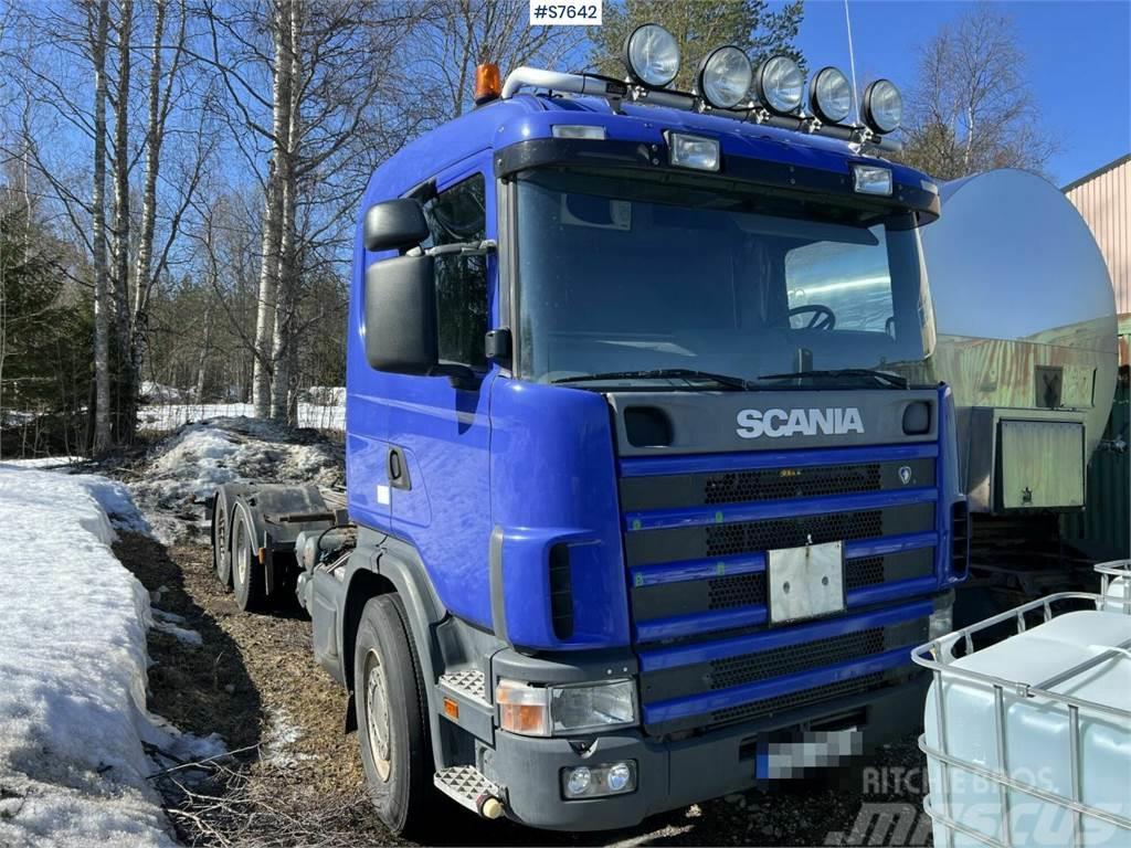 Scania R164 6X2 Chassi Pojazdy pod zabudowę