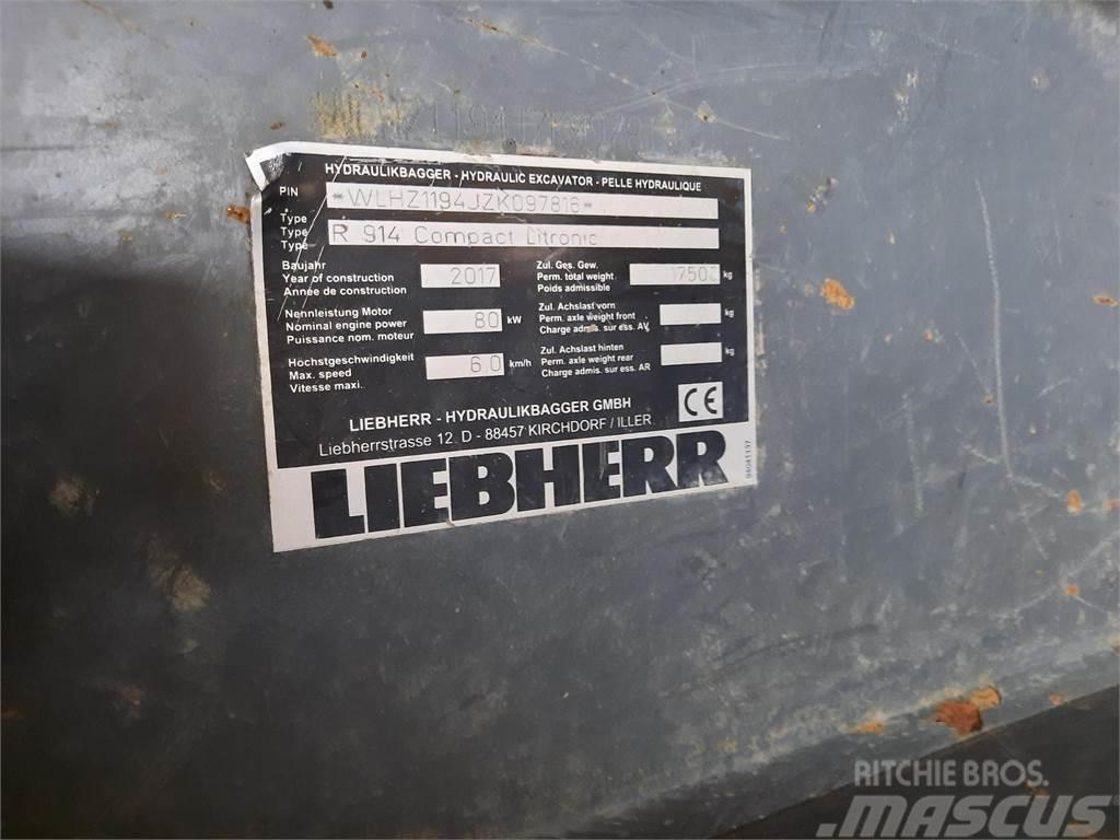 Liebherr R914 Compact Litronic Koparki gąsienicowe