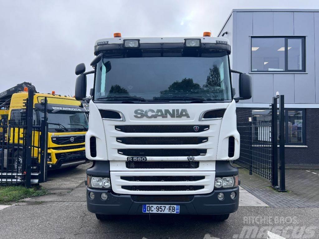 Scania R560 V8 6X4 EURO 5 RETARDER + MANUAL FULL STEEL Pojazdy pod zabudowę