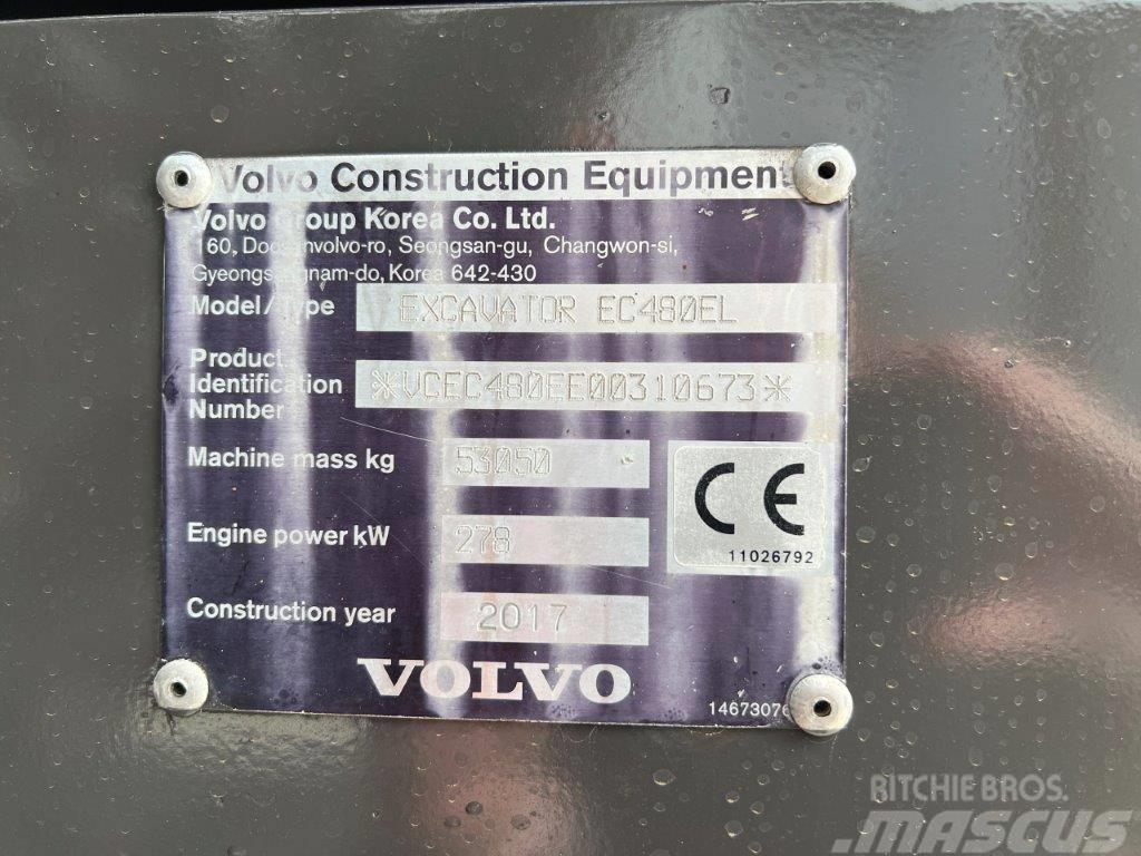 Volvo EC480EL Koparki gąsienicowe