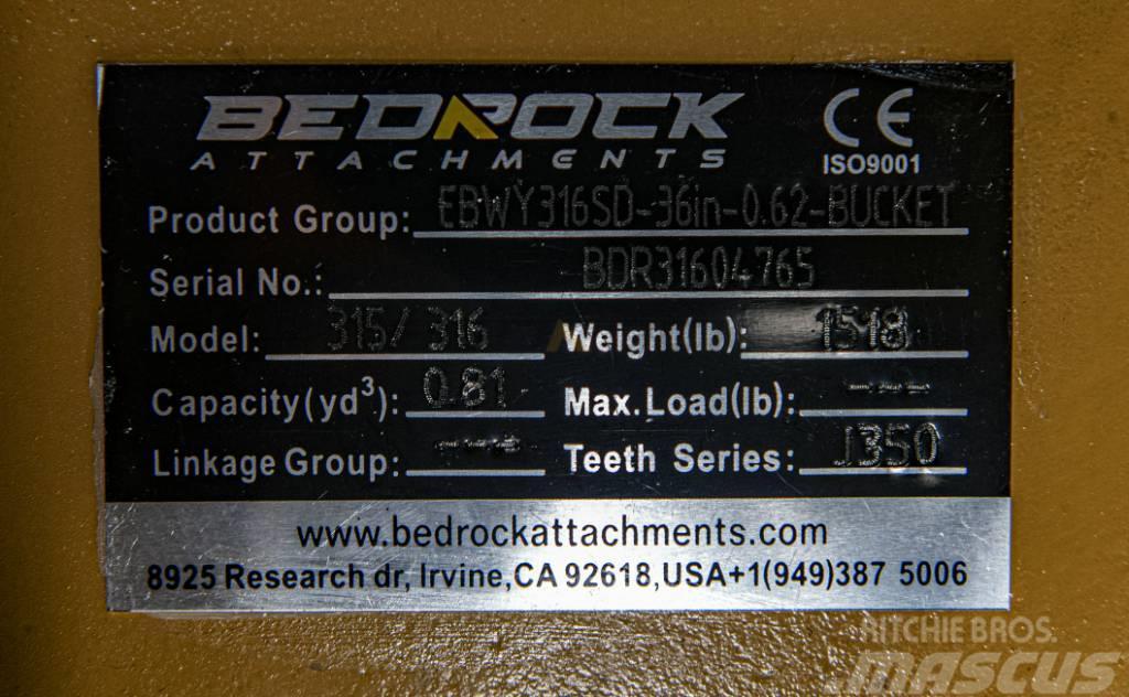CAT 36" Severe Rock Bucket CAT 315D/F,316E/F,318D2/F Inne akcesoria