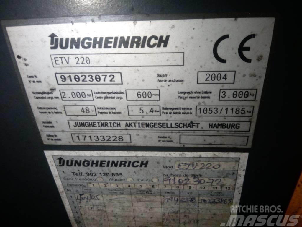 Jungheinrich ETV 220 Wózki widłowe wysokiego składowania