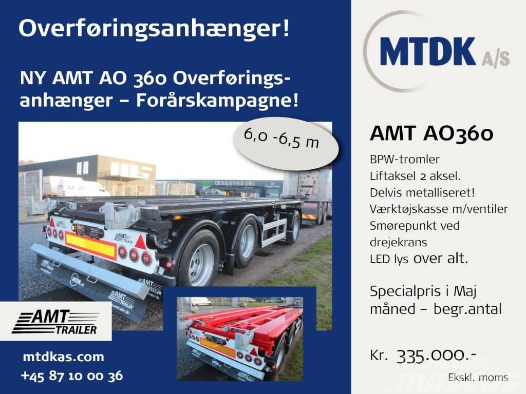 AMT AO360 - Overføringsanhænger 6,0-6,5 m Przyczepy wywrotki