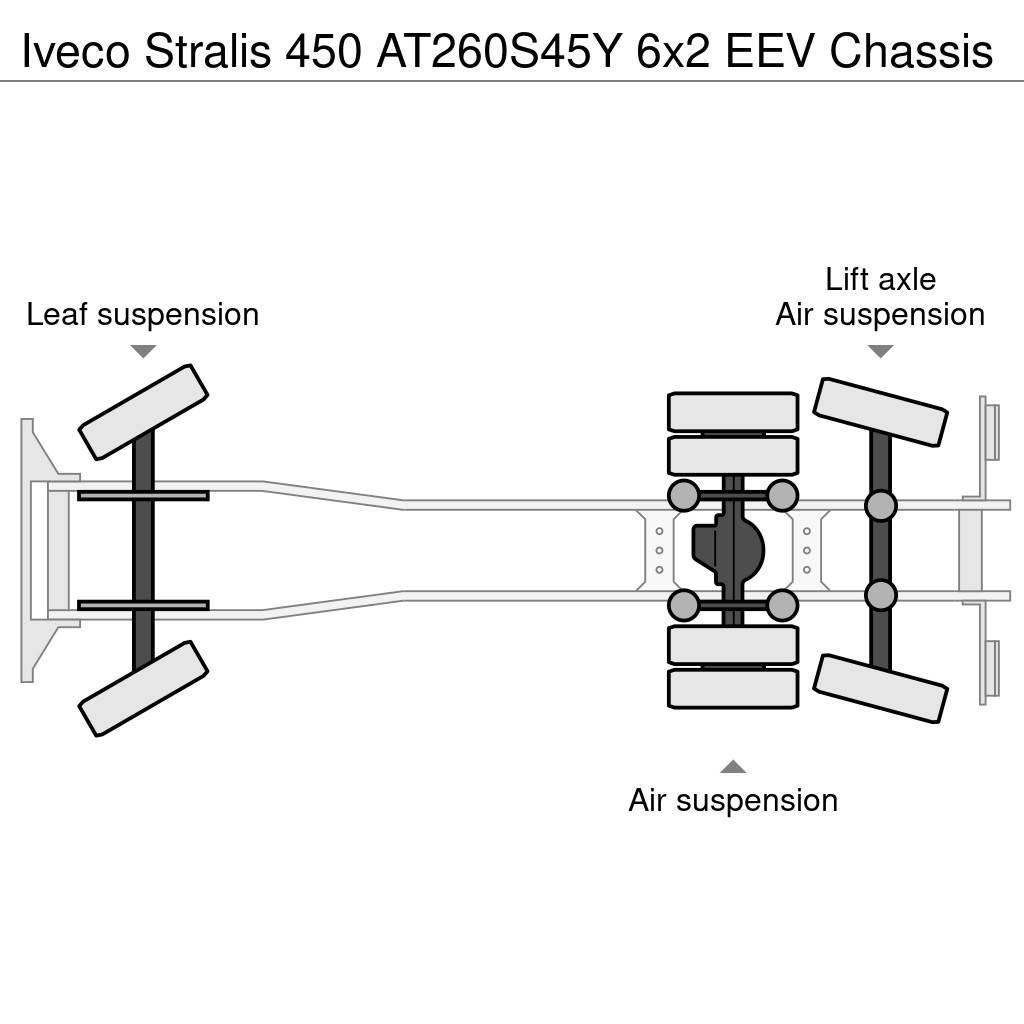Iveco Stralis 450 AT260S45Y 6x2 EEV Chassis Pojazdy pod zabudowę