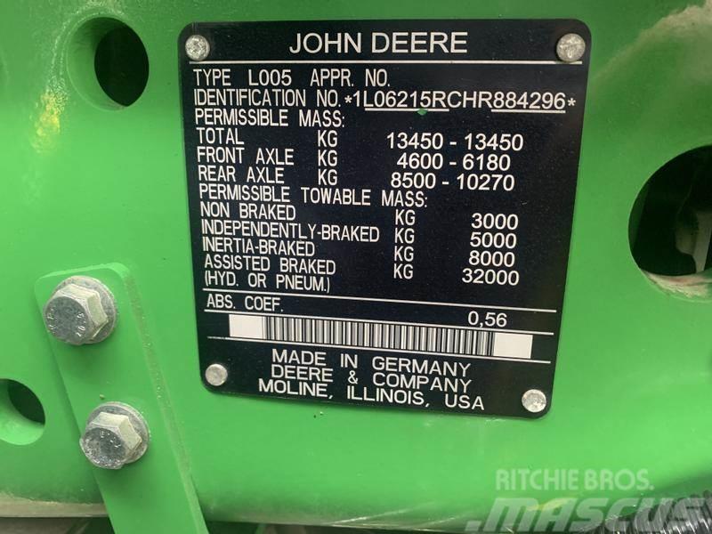 John Deere 6215R Ciągniki rolnicze