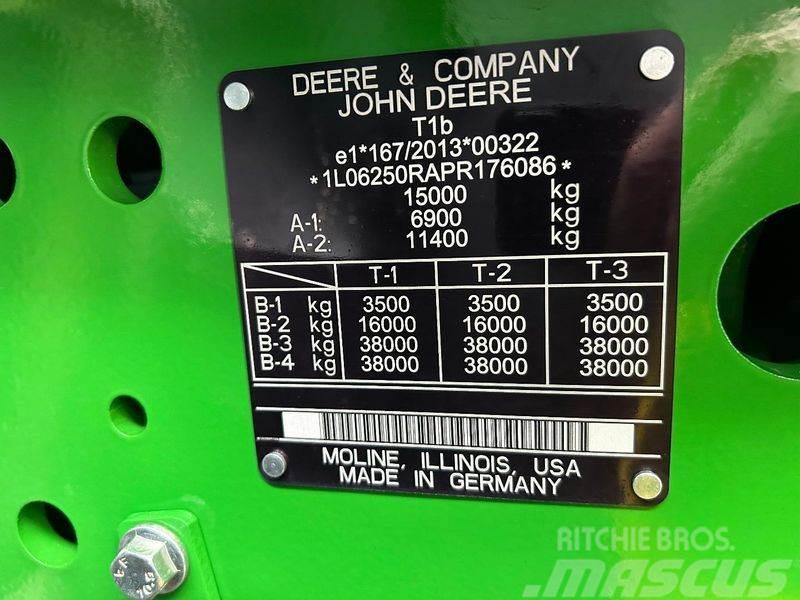 John Deere 6R250 inkl. PowerGuard bis 04/25 oder 2000h Ciągniki rolnicze