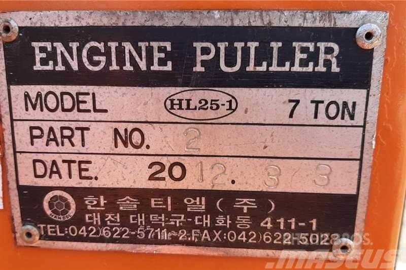  Engine Puller 7 Ton Machine For Overhead Stringing Inne