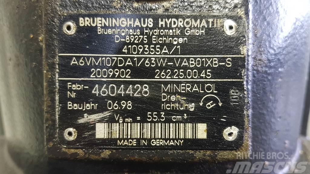 Ahlmann AZ14-Hydromatik A6VM107DA1/63W-Drive motor Hydraulika
