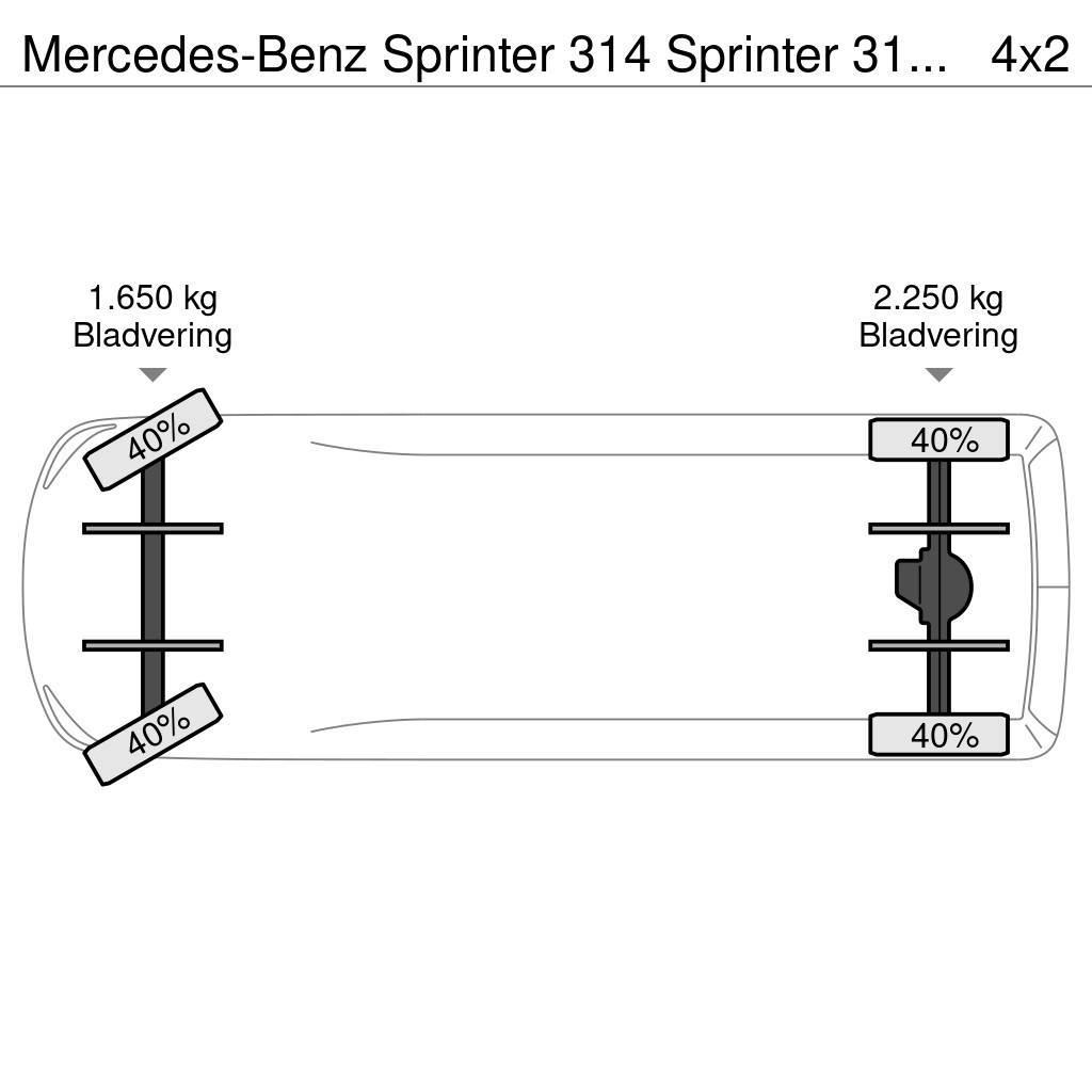 Mercedes-Benz Sprinter 314 Sprinter 314CDI Koffer 4.14m Manual E Inne