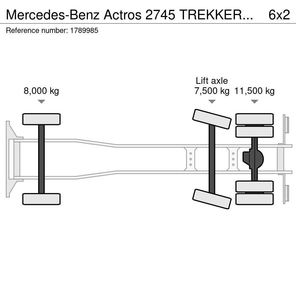 Mercedes-Benz Actros 2745 TREKKER MET AFZETSYSTEEM HYVA PORTAALA Bramowce