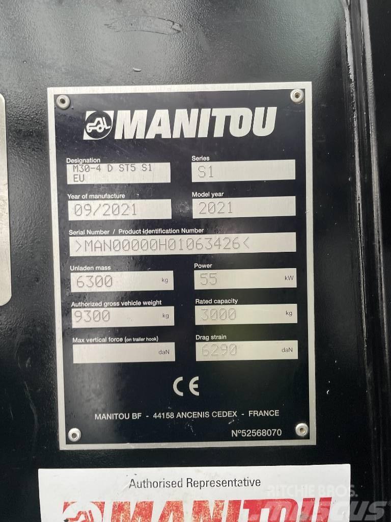 Manitou M 30.4 M30-4 Wózki widłowe terenowe