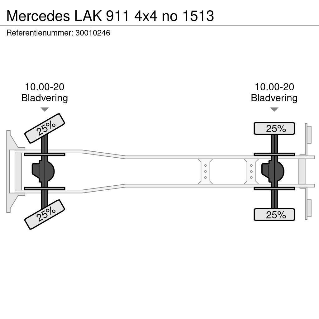 Mercedes-Benz LAK 911 4x4 no 1513 Wywrotki