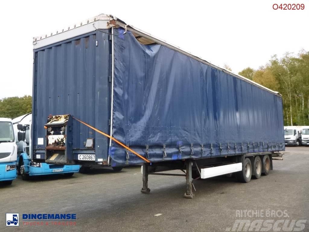 Krone Curtain side trailer double stock 97 m3 Naczepy firanki