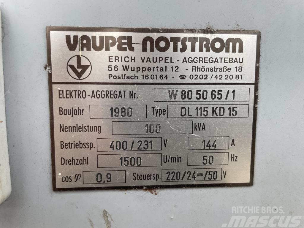  Notstromaggregat Vaupel 100 kVA Agregaty prądotwórcze Diesla