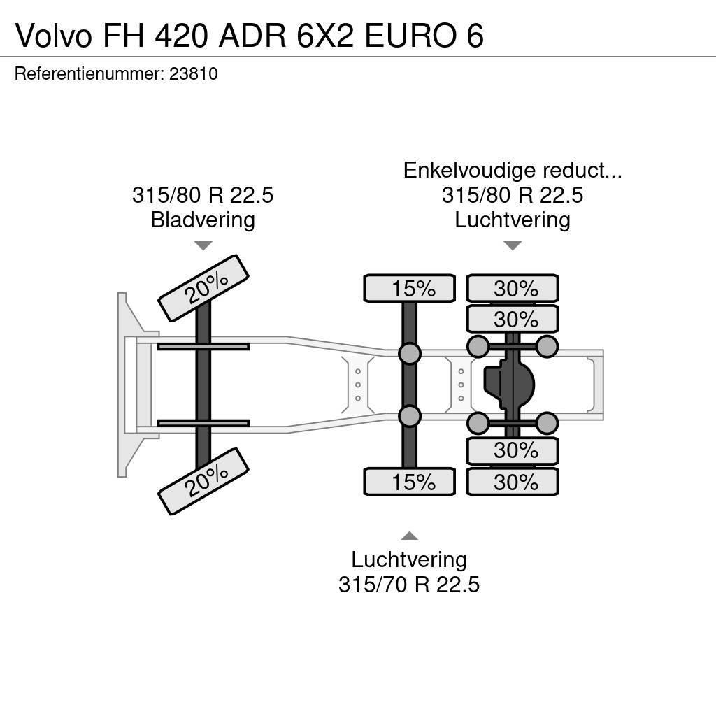 Volvo FH 420 ADR 6X2 EURO 6 Ciągniki siodłowe