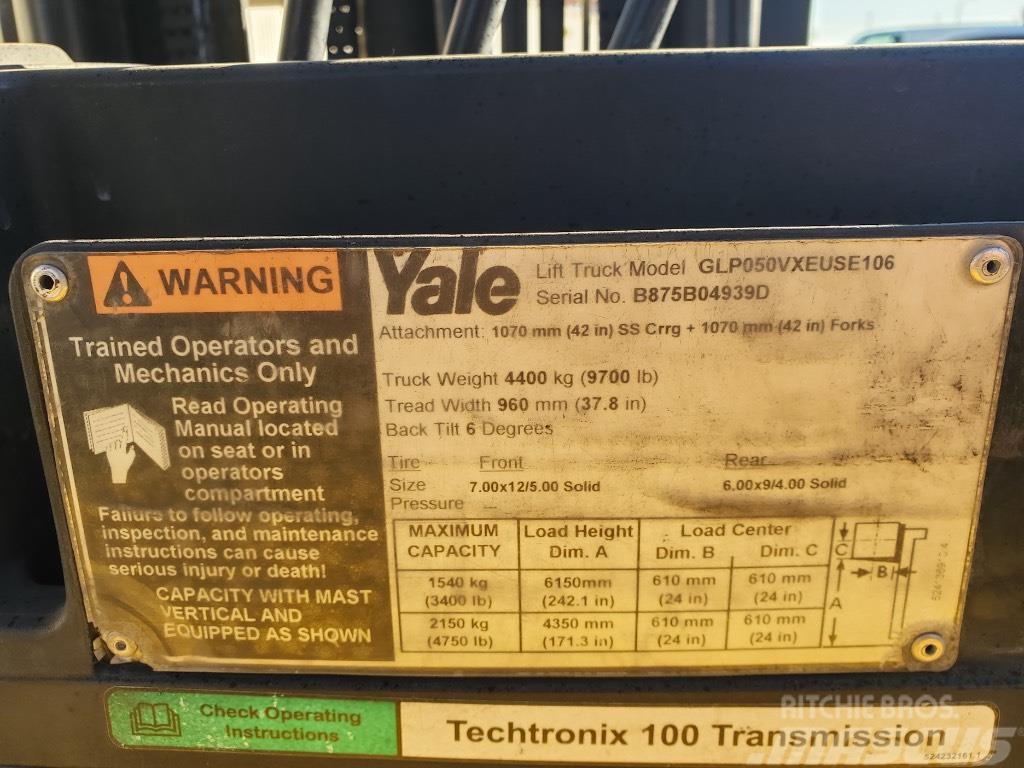 Yale GLP050VX Wózki widłowe inne