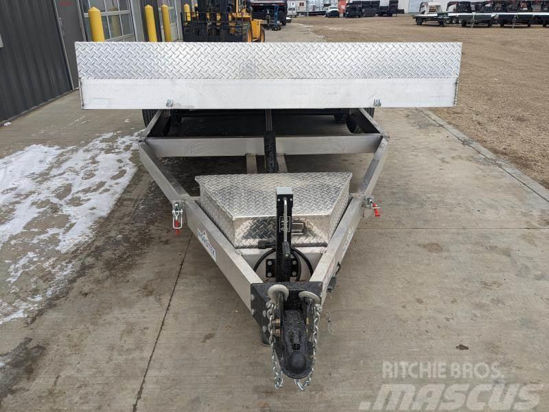  82 x 18' Aluminum Hydraulic Tilt Deck Trailer 82 x Przyczepy do transportu samochodów