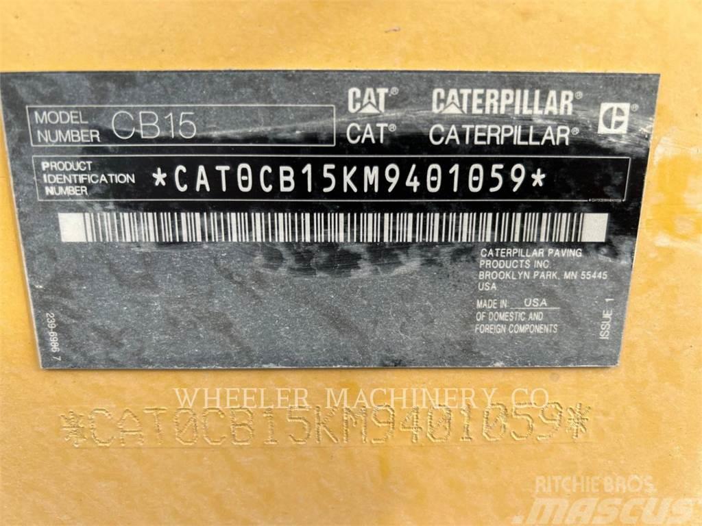 CAT CB15 CW VV Walce dwubębnowe