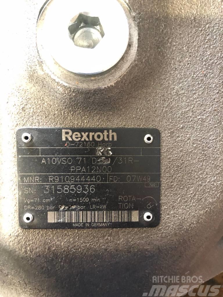 Rexroth A10VSO 71 DFR1/31R-PPA12N00 Inne akcesoria