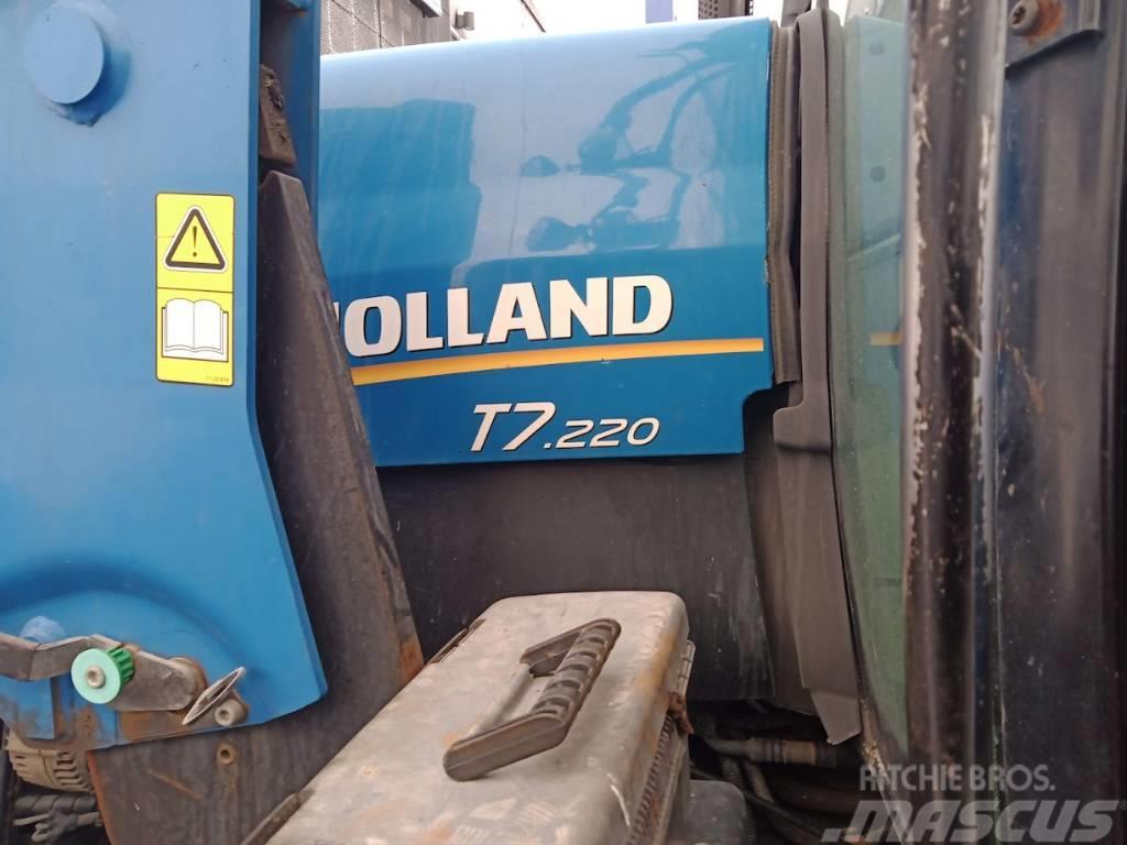 New Holland T 7.220 AC 50km/h + Trima ek. Ciągniki rolnicze