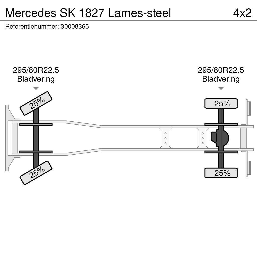 Mercedes-Benz SK 1827 Lames-steel Żurawie samochodowe