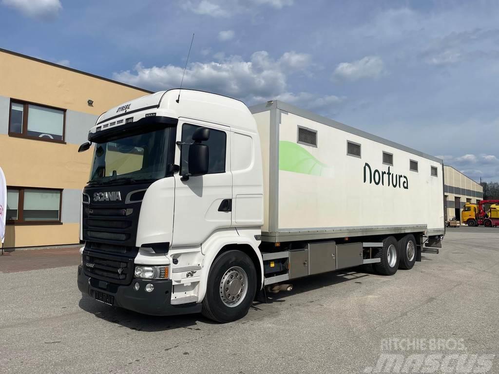 Scania R580 6X2 EURO6 + RETARDER Pojazdy do transportu zwierząt
