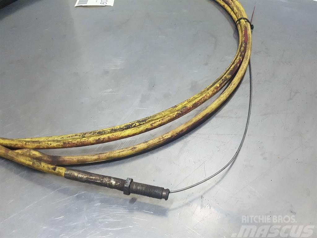 Zettelmeyer ZL801 - Stop cable/Abstellzug/Stopzetkabel Ramy i zawieszenie