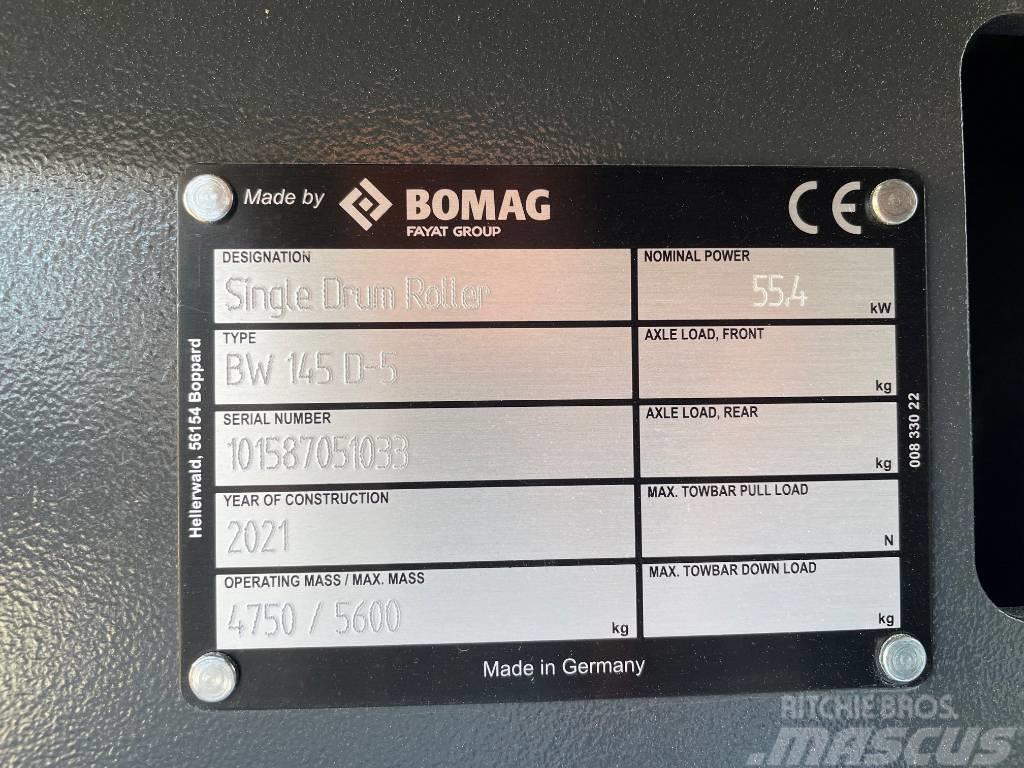 Bomag BW145D-5 Walce jednobębnowe